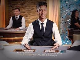 Interface aplikasi babawin slot menampilkan permainan live dealer dan slot dengan UI responsif
